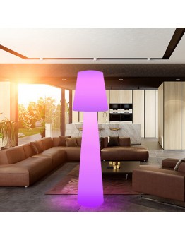 New design Wireless music playback rgb 16 color changing led nordic corner floor lamp