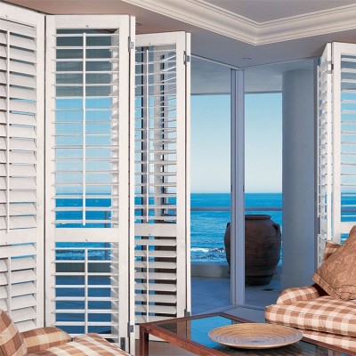 Interior Exclusive Home Furniture Security PVC Plantation Shutter