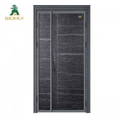 Hot Selling Cheap Bedroom Wooden Interior Door Honeycomb Steel Item Style Sets Surface Paper Swing Material Origin Type Sheet