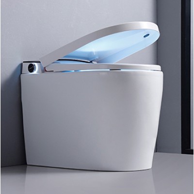 110V/220V european floor mounted automatic flush sensor bathroom ceramic wc intelligent smart toilet with bidet