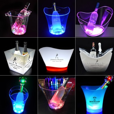 China wholesale made champagne plastic beer with special design wine products ice bucket