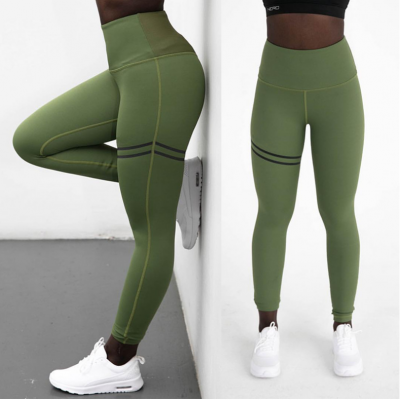 High Elastic Fitness Sport Leggings Tights Slim Running Sportswear Sports Pants Women Yoga Pants Quick Drying Training Trousers