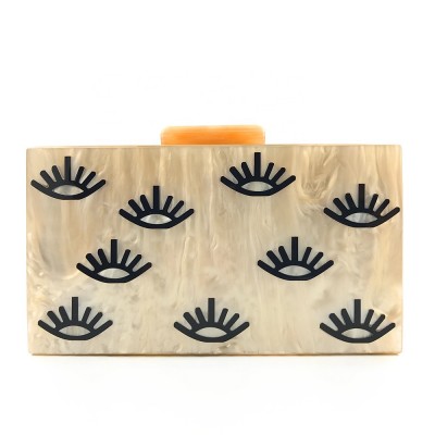 OC3964 China Online Shopping Wholesale Women Acrylic Clutch Bags